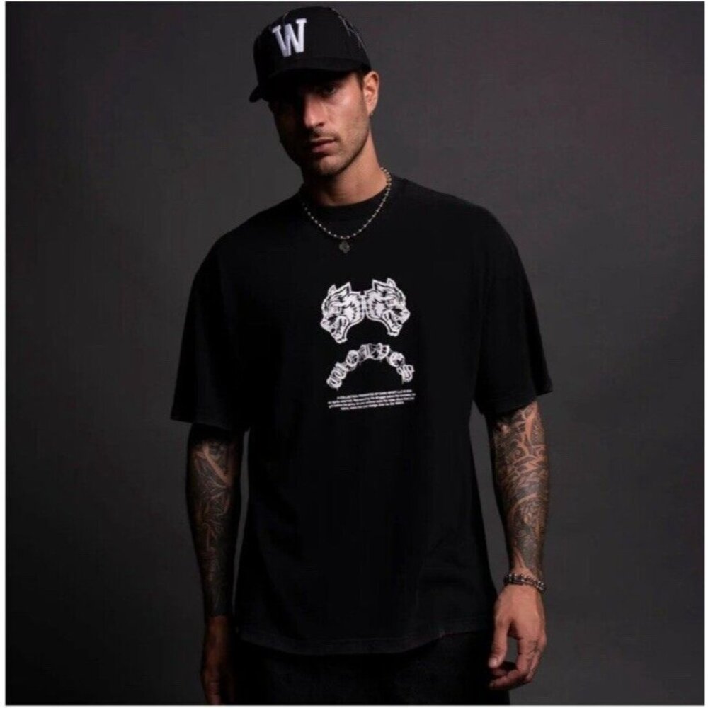 Darc Sport Adversary Premium Oversized Tee Black  # Carniage RARE SOLD OUT - Picture 3 of 7